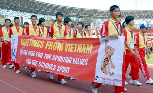 เวียดนามเป็นเจ้าภาพจัดการแข่งขันกีฬานักเรียนเอเชียตะวันออกเฉียงใต้ปี 2013 - ảnh 1